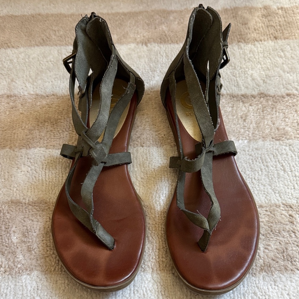G by Guess Olive Sandals for Women